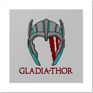 Superhero Gladiator Ragnarok Viking Norse Mythology Mashup Posters and Art